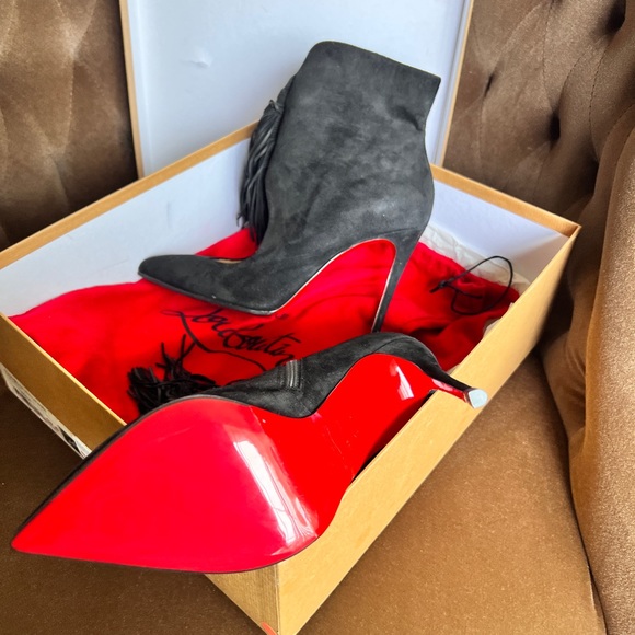 Christian Louboutin Ottocarl Fringe Bootie - Picture 2 of 4